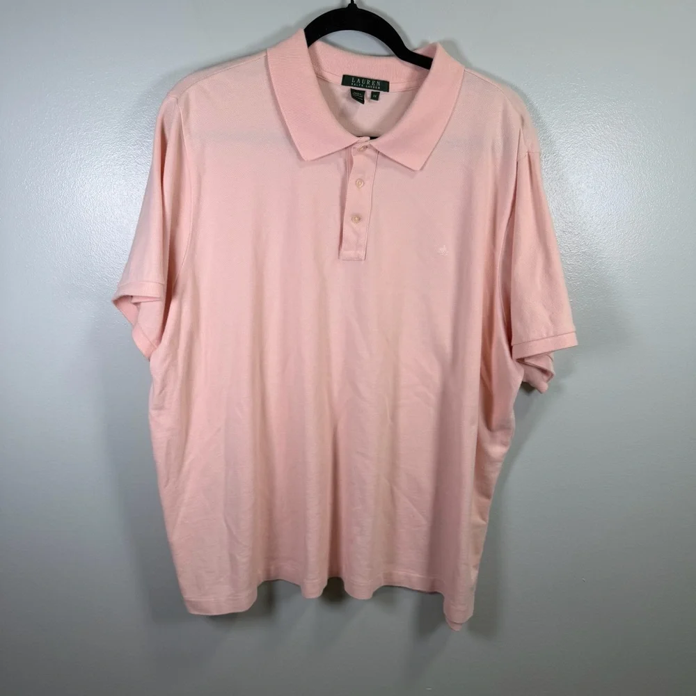 Ralph Lauren Light Pink Polo Shirt‎ 3X